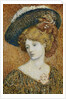 Woman with Hat; Femme au Chapeau - Vrouw met Hoed by Georges Lemmen