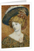 Woman with Hat; Femme au Chapeau - Vrouw met Hoed by Georges Lemmen