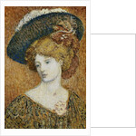 Woman with Hat; Femme au Chapeau - Vrouw met Hoed by Georges Lemmen