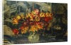Bunch of Tulips and a Screen; Bouquet de Tulipes au Paravent, by Jacques-Emile Blanche
