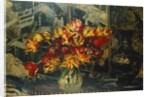 Bunch of Tulips and a Screen; Bouquet de Tulipes au Paravent, by Jacques-Emile Blanche