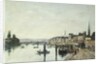 Rouen; La Seine et le Pont Corneill, 1895 by Eugene Louis Boudin