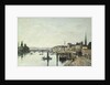 Rouen; La Seine et le Pont Corneill, 1895 by Eugene Louis Boudin