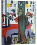 Max Liebermann in his Studio; Max Liebermann in Seinem Atelier, 1926 by Ernst Ludwig Kirchner