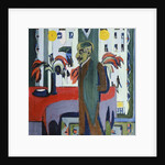 Max Liebermann in his Studio; Max Liebermann in Seinem Atelier, 1926 by Ernst Ludwig Kirchner