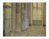 The Blue Room, Villefranche sur Mer by Henri Eugene Augustin Le Sidaner