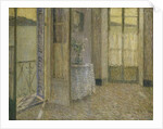 The Blue Room, Villefranche sur Mer by Henri Eugene Augustin Le Sidaner