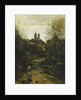 Semur, The Way to Church; Semur, Le Chemin de l'Eglise, c. 1855-1860 and 1872-1873 by Jean Baptiste Camille Corot