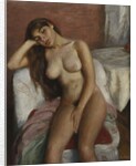 Young Woman Relaxing; Jeune Femme se Reposant, by Ramon Pichot Girones