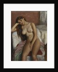 Young Woman Relaxing; Jeune Femme se Reposant, by Ramon Pichot Girones