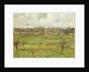 View of Bazincourt; Vue de Bazincourt, 1884 by Camille Pissarro