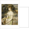 Young Girl Carrying a Basket of Flowers; Jeune Fille Portant une Corbeille de Fleurs, 1888 by Pierre Auguste Renoir