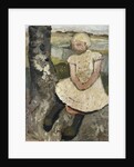 Child Sitting under a Tree by Paula Modersohn-Becker
