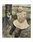 Child Sitting under a Tree by Paula Modersohn-Becker