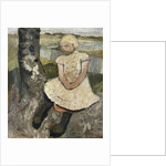 Child Sitting under a Tree by Paula Modersohn-Becker