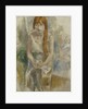 Model Sitting; Modele Assis, by Jules Pascin