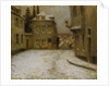 Neige, Montmartre by Henri Eugene Augustin Le Sidaner