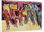 Mary Wigman Dance Group by Ernst Ludwig Kirchner