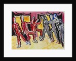 Mary Wigman Dance Group by Ernst Ludwig Kirchner