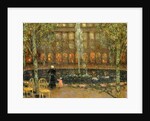 The Pond at the Palais Royal; Le Bassin au Palais Royal by Henri Eugene Augustin Le Sidaner