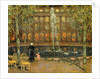 The Pond at the Palais Royal; Le Bassin au Palais Royal by Henri Eugene Augustin Le Sidaner