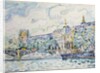 Le Palais du Louvre, 1910 by Paul Signac