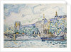 Le Palais du Louvre, 1910 by Paul Signac