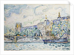 Le Palais du Louvre, 1910 by Paul Signac