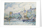 Le Palais du Louvre, 1910 by Paul Signac