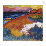 On the Ostsee; An der Ostsee, 1911 by Alexej von Jawlensky