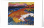 On the Ostsee; An der Ostsee, 1911 by Alexej von Jawlensky