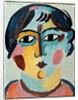 Girl's Head; Madchen Kopf by Alexej von Jawlensky