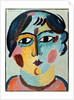 Girl's Head; Madchen Kopf by Alexej von Jawlensky