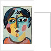 Girl's Head; Madchen Kopf by Alexej von Jawlensky