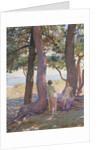 Two Nudes under Pine-Trees; Deux Nus sous les Pins, 1925 by Theo van Rysselberghe
