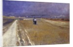 Walk Beside Railway; Promenade a cote du Chemin de Fer by Theophile Alexandre Steinlen