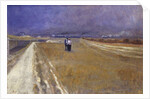 Walk Beside Railway; Promenade a cote du Chemin de Fer by Theophile Alexandre Steinlen