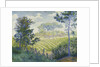 Vineyards Under the Pines; Les Vignobles sous les Pins, c. 1898 by Paul Ranson