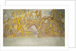 Clash of the Titans; Kampf der Titanen, c.1913-1915 by Koloman Moser