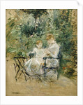 In the Garden; Dans le Jardin, c.1885 by Berthe Morisot