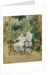 In the Garden; Dans le Jardin, c.1885 by Berthe Morisot