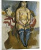 Asian in Blue Stockings; Asiatique aux Bas Bleus, 1922 by Jules Pascin