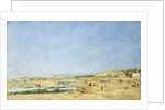 Trouville, General View of the Beach by Eugene Louis Boudin