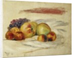Apples and Grapes; Pommes et Raisins, c. 1910 by Pierre Auguste Renoir