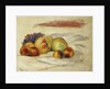 Apples and Grapes; Pommes et Raisins, c. 1910 by Pierre Auguste Renoir