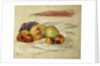 Apples and Grapes; Pommes et Raisins, c. 1910 by Pierre Auguste Renoir