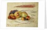 Apples and Grapes; Pommes et Raisins, c. 1910 by Pierre Auguste Renoir