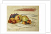 Apples and Grapes; Pommes et Raisins, c. 1910 by Pierre Auguste Renoir