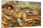 Nude Woman on the Grass by Pierre Auguste Renoir