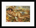 Nude Woman on the Grass by Pierre Auguste Renoir